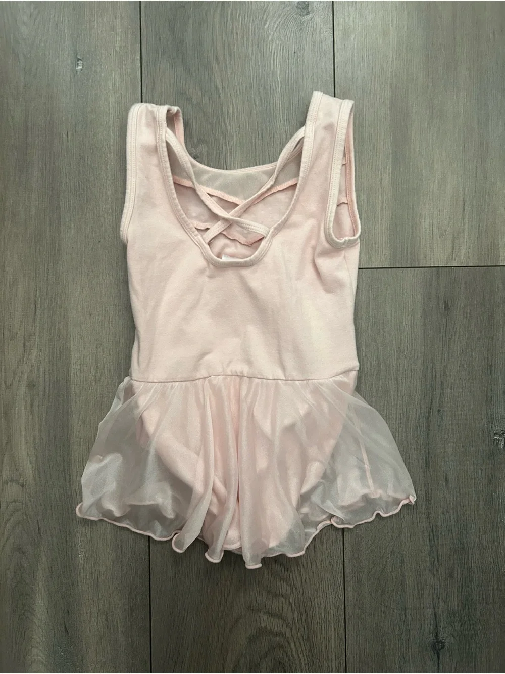 Cat & Jack Pink Skirted Ballet Dance Leotard - Size 6